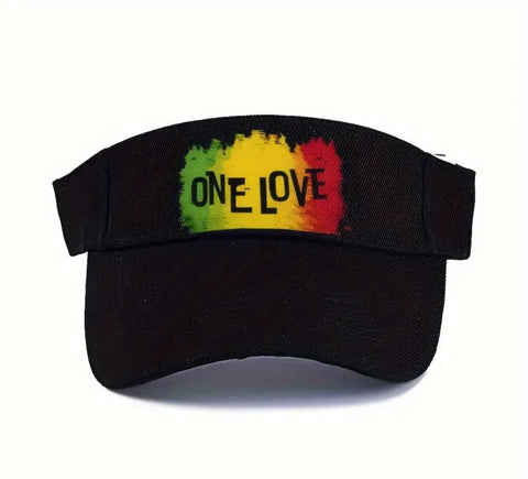 One Love Sun Visor Cap