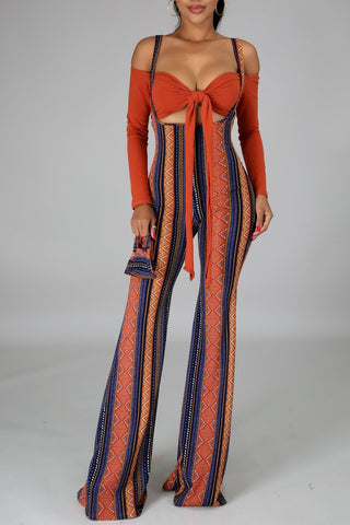 Boho Babe Jumpsuit Set