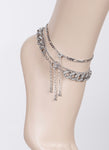 Layered Chain Anklet